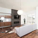 Modern Opal Glass Sphere Pendant Light Minimalist Frosted Globe Hanging Lamp