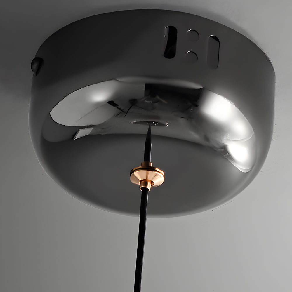 Modern Optical Acrylic LED Pendant Light with 3 Color Step Dimming for Dining Room and Bedroom