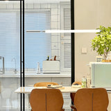 Modern Organic Glass LED Pendant Light with White Shade and Nickel Finish