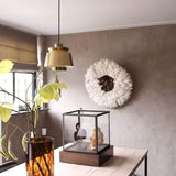 Modern Orion Metal Spinning Pendant Light with Industrial Metallic Finish for Indoor Spaces
