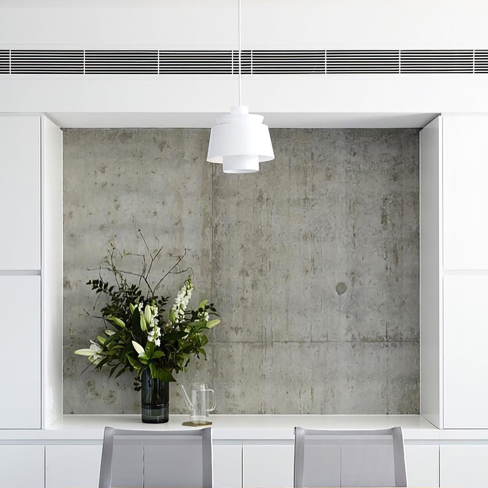 Modern Orion Metal Spinning Pendant Light with Industrial Metallic Finish for Indoor Spaces