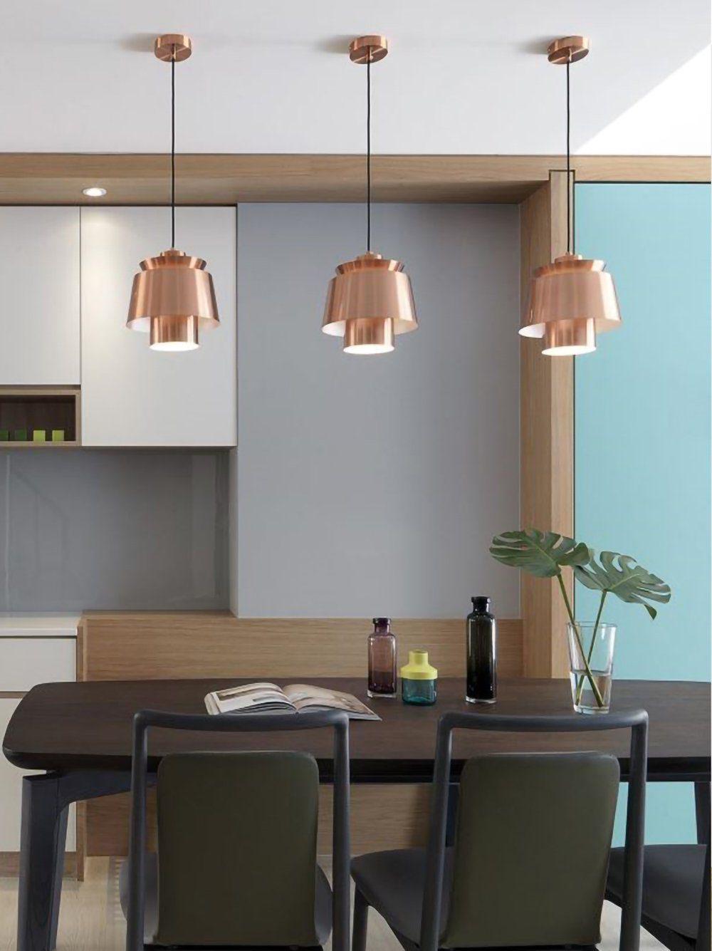 Modern Orion Metal Spinning Pendant Light with Industrial Metallic Finish for Indoor Spaces