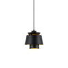 Modern Orion Metal Spinning Pendant Light with Industrial Metallic Finish for Indoor Spaces