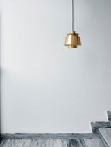 Modern Orion Metal Spinning Pendant Light with Industrial Metallic Finish for Indoor Spaces
