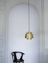 Modern Orion Metal Spinning Pendant Light with Industrial Metallic Finish for Indoor Spaces