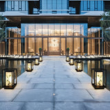 Modern Outdoor Landscape Path Lights IP55 Waterproof Deck Post Pillar Lantern Lighting