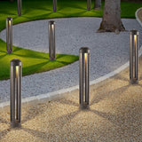 Modern Outdoor LED Landscape Post Light for Courtyard Pathways and Garden Lawns