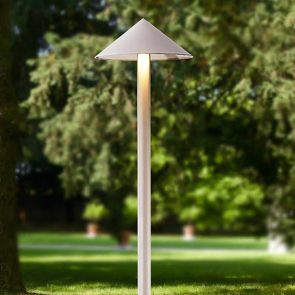 Modern Outdoor LED Post Light Waterproof Aluminum Landscape Pillar Lamp for Garden Path