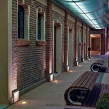 Modern Outdoor LED Recessed Step Lights Waterproof Ground Lighting for Decks Pathways and Gardens