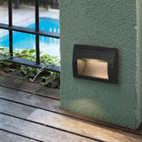 Modern Outdoor LED Stair Light IP65 Waterproof Recessed Step Lamp for Pathway Corridor and Patio