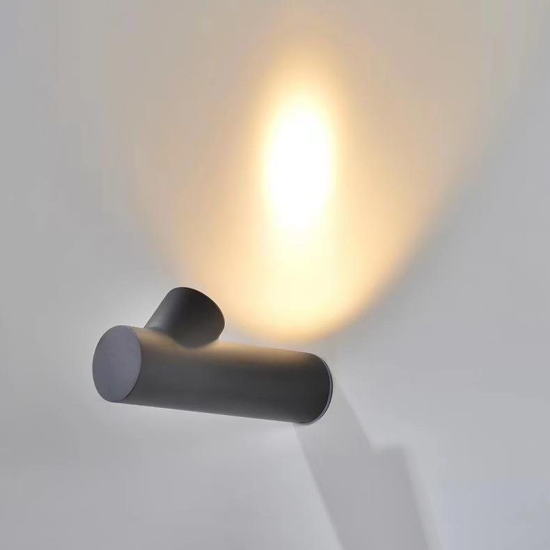 Modern Outdoor LED Wall Light Waterproof IP54 Exterior Sconce Stainless Steel Garden Porch Lamp