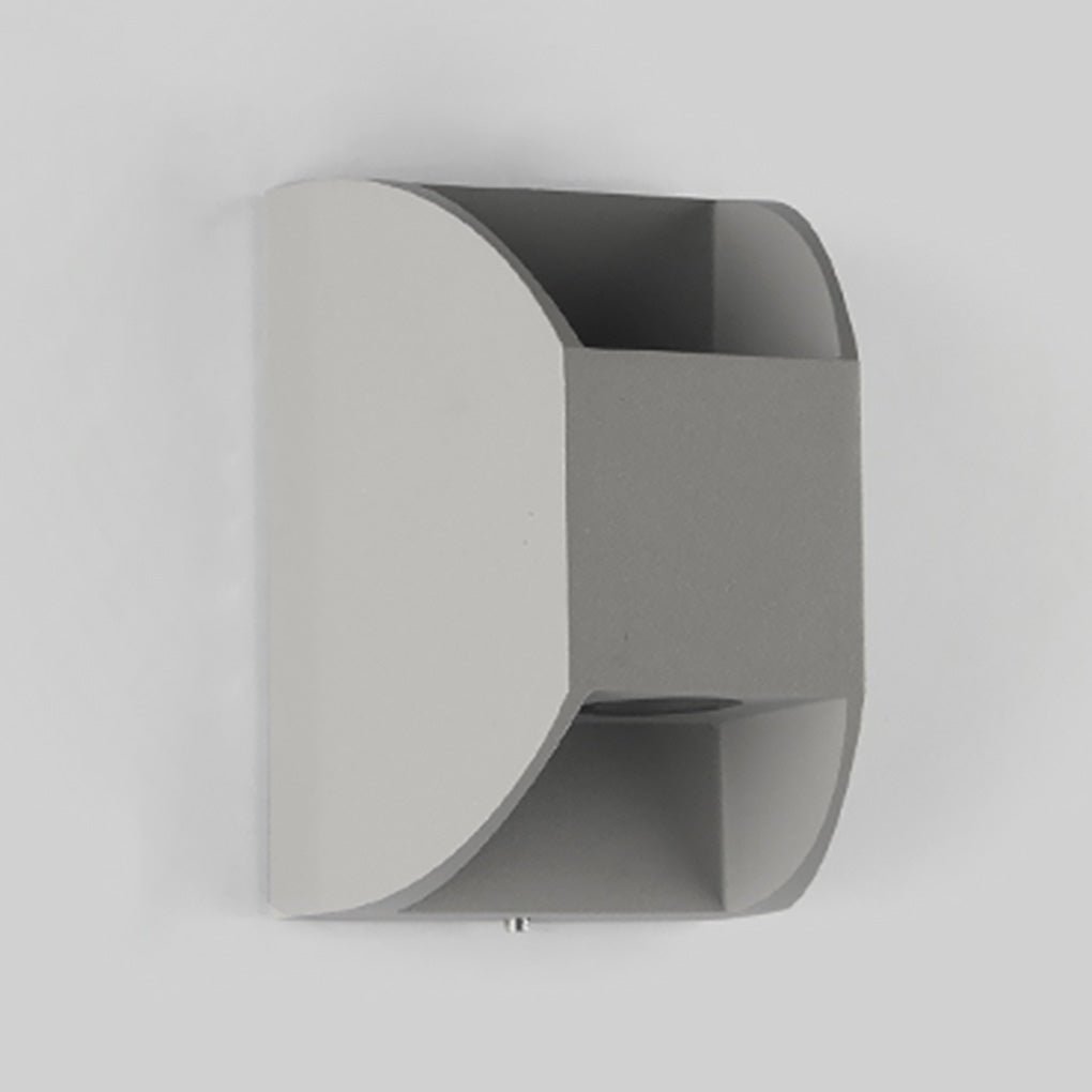 Modern Outdoor LED Wall Sconce IP65 Waterproof Exterior Up and Down Garden Path Light Fixture
