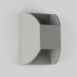 Modern Outdoor LED Wall Sconce IP65 Waterproof Exterior Up and Down Garden Path Light Fixture