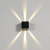 Modern Outdoor LED Wall Sconce Up and Down Light IP65 Waterproof Aluminum Exterior Lamp for Porch and Garden
