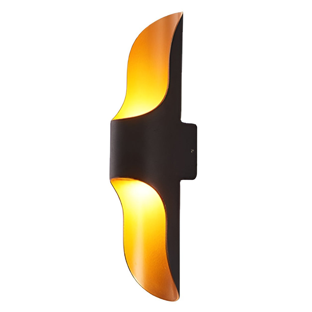 Modern Outdoor LED Wall Sconce Waterproof Up and Down Exterior House Light