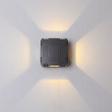 Modern Outdoor LED Waterproof Wall Light IP65 Exterior Porch Sconce for Villa Patio Garden