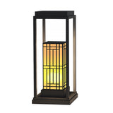 Modern Outdoor Pathway Light Stainless Steel Landscape Garden Lawn Lamp with Marble Shade
