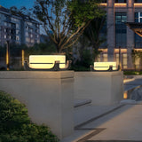 Modern Outdoor Solar Deck Post Lights Waterproof LED Fence Cap Lighting for Patio and Gate