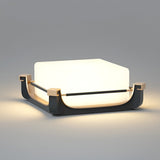 Modern Outdoor Solar Deck Post Lights Waterproof LED Fence Cap Lighting for Patio and Gate