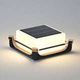 Modern Outdoor Solar Deck Post Lights Waterproof LED Fence Cap Lighting for Patio and Gate