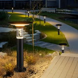 Modern Outdoor Solar Path Lights Waterproof LED Bubble Design for Garden Landscapes