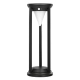 Modern Outdoor Solar Path Lights Waterproof LED Landscape Lighting with 3 Color Dimming Modes
