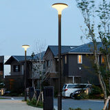Modern Outdoor Solar Post Light Waterproof Mushroom Shape Garden Street Lamp for Park and Yard