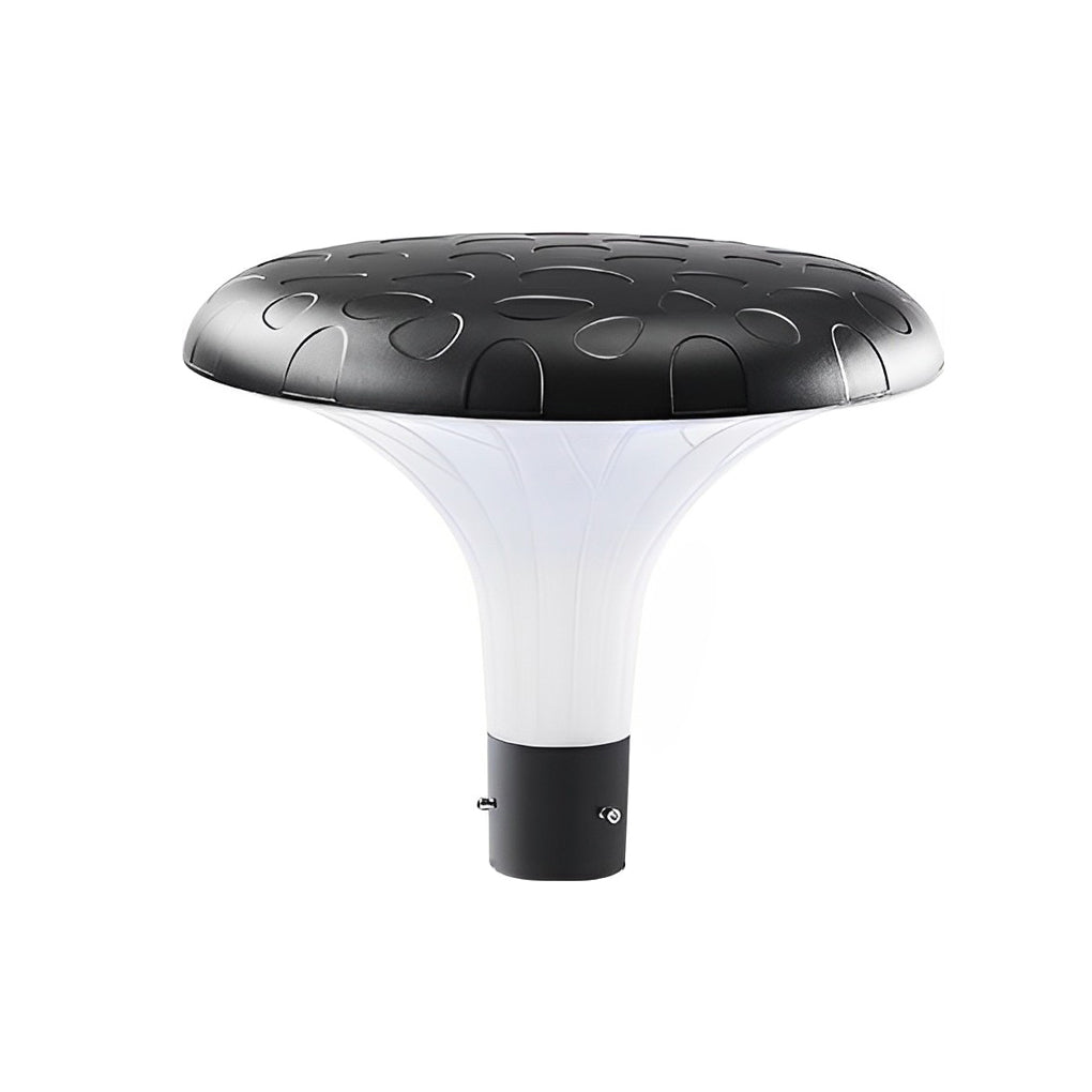 Modern Outdoor Solar Post Light Waterproof Mushroom Shape Garden Street Lamp for Park and Yard