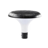Modern Outdoor Solar Post Light Waterproof Mushroom Shape Garden Street Lamp for Park and Yard