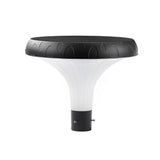 Modern Outdoor Solar Post Light Waterproof Mushroom Shape Garden Street Lamp for Park and Yard