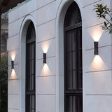 Modern Outdoor Waterproof LED Up and Down Wall Lamp for Porch and Garden Lighting