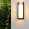 Modern Outdoor Waterproof LED Wall Sconce with Double Layer Acrylic Lampshade for Exterior Gate and Porch