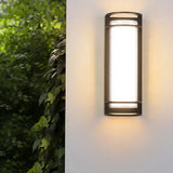 Modern Outdoor Waterproof LED Wall Sconce with Double Layer Acrylic Lampshade for Exterior Gate and Porch