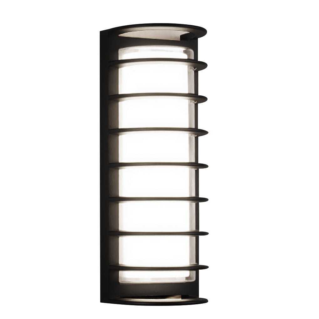 Modern Outdoor Waterproof LED Wall Sconce with Double Layer Acrylic Lampshade for Exterior Gate and Porch