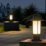 Modern Outdoor Waterproof Pillar Light LED Garden Landscape Fence Lighting for Villas