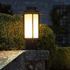 Modern Outdoor Waterproof Pillar Light LED Garden Landscape Fence Lighting for Villas