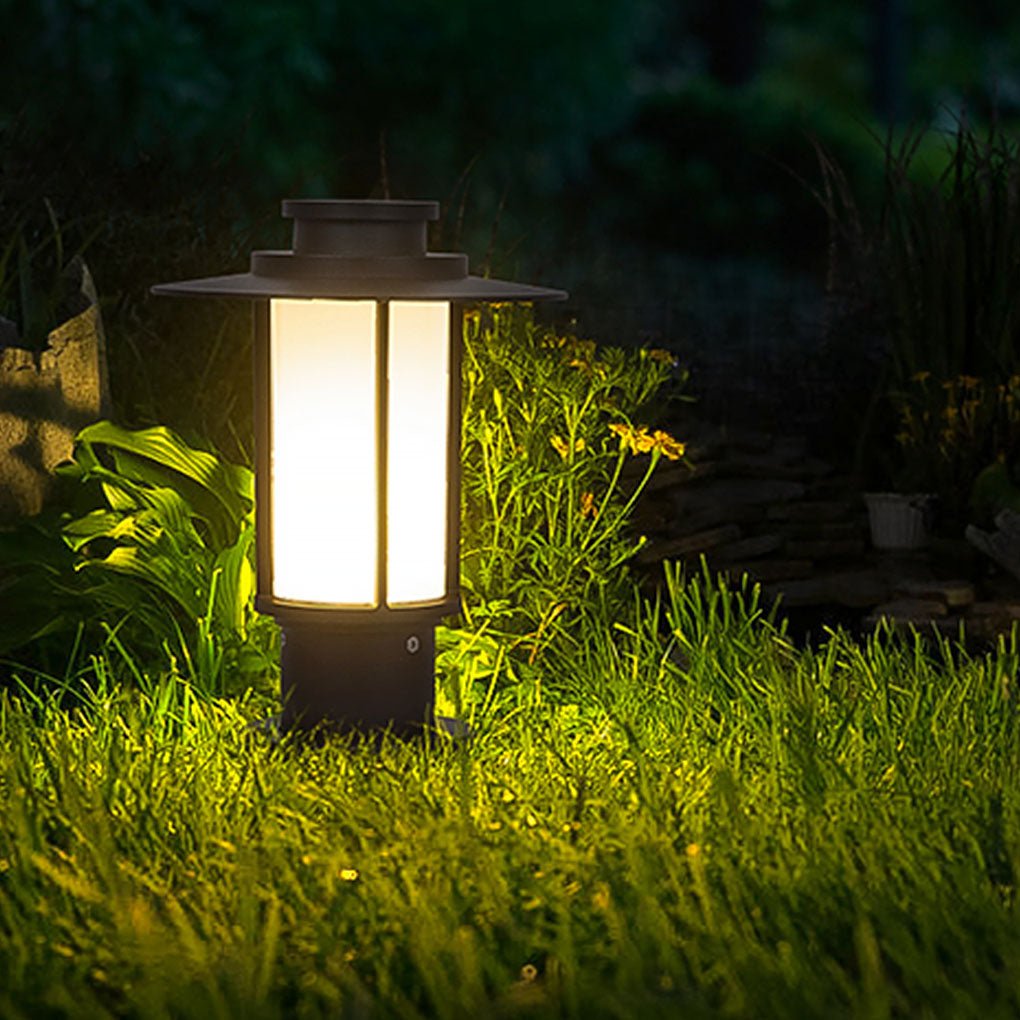 Modern Outdoor Waterproof Pillar Light LED Garden Landscape Fence Lighting for Villas