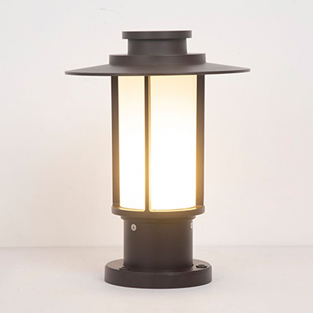 Modern Outdoor Waterproof Pillar Light LED Garden Landscape Fence Lighting for Villas