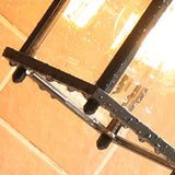 Modern Outdoor Waterproof Square Glass Wall Sconce Aluminum Exterior Porch Lighting