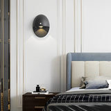Modern Oval LED Motion Sensor Wall Sconce USB Rechargeable Magnetic Indoor Night Light