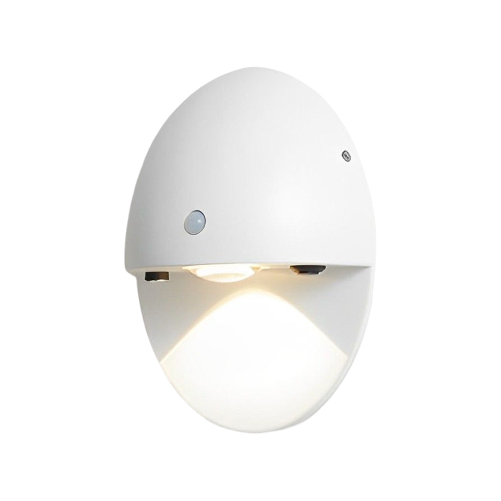Modern Oval LED Motion Sensor Wall Sconce USB Rechargeable Magnetic Indoor Night Light