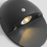 Modern Oval LED Motion Sensor Wall Sconce USB Rechargeable Magnetic Indoor Night Light