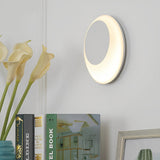 Modern Oval LED Waterproof Wall Sconce Nordic Aluminum Outdoor Indoor Decorative Light