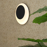 Modern Oval LED Waterproof Wall Sconce Nordic Aluminum Outdoor Indoor Decorative Light