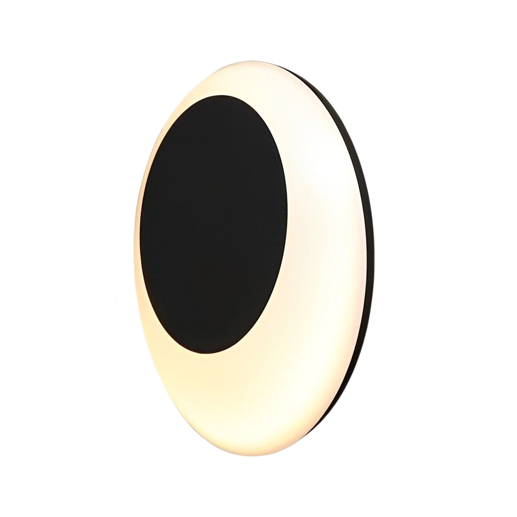 Modern Oval LED Waterproof Wall Sconce Nordic Aluminum Outdoor Indoor Decorative Light