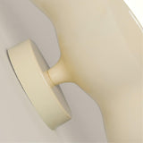 Modern Pea Shaped Glass and Brass Wall Sconce Lighting for Contemporary Interiors