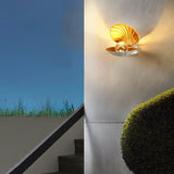 Modern Pearl Clam LED Wall Sconce Set of 2 Indoor Shell Decorative Lighting