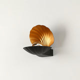Modern Pearl Clam LED Wall Sconce Set of 2 Indoor Shell Decorative Lighting