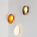 Modern Pebble Shaped Bubble Glass Wall Sconce Organic Stone Inspired LED Lamp