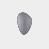 Modern Pebble Shaped Bubble Glass Wall Sconce Organic Stone Inspired LED Lamp